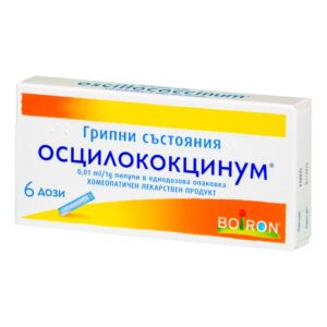 Oscillococcinum for flu x 6 doses Boiron