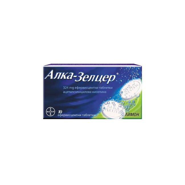 Alka Seltzer Effervescent tablets 324 mg x 10 pieces Bayer
