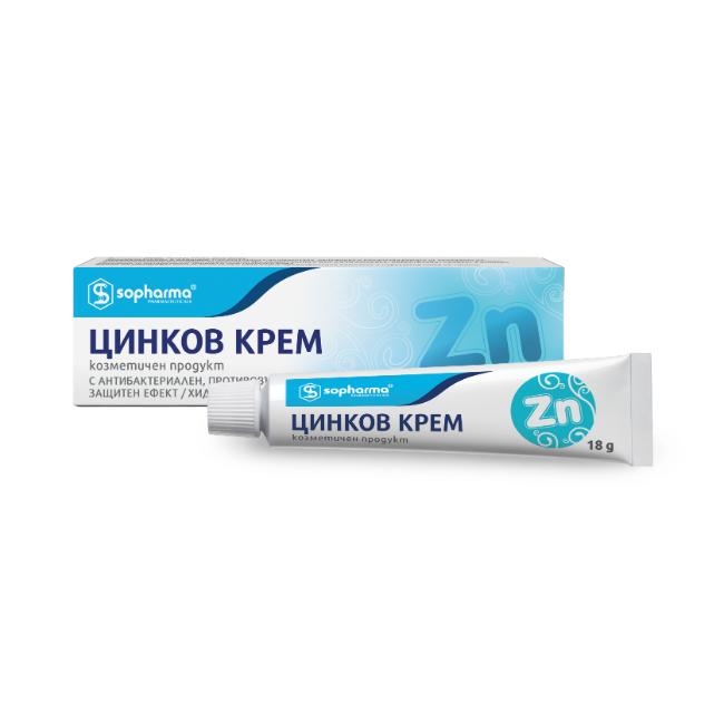 Цинков Крем x18 г Sopharma