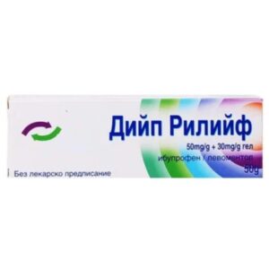 Дийп Рилийф Гел при мускулни и ревматични болки 50 гр