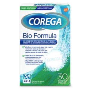 Corega Bio Formula denture cleaning tablets x30 pcs GlaxoSmithKline