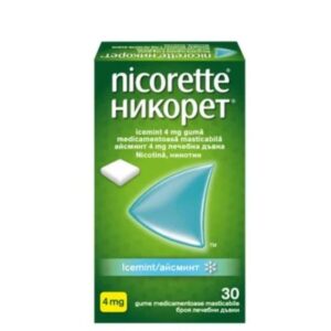 NICORETTE Ice Mint Nicotine Gum 4 mg x 30