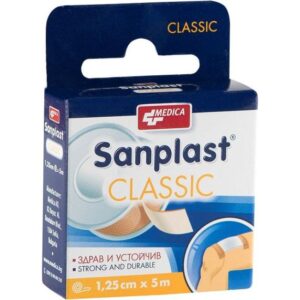 Sanplast Classic 1,25 см х5 м Medica