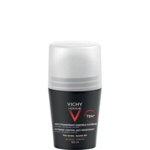 Vichy Homme Рол-он дезодорант против изпотяване за мъже 72 часа екстремен контрол х50 мл