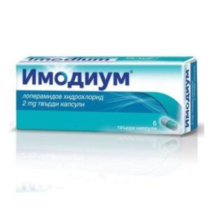 Imodium for diarrhea 2 mg x6 capsules McNeil