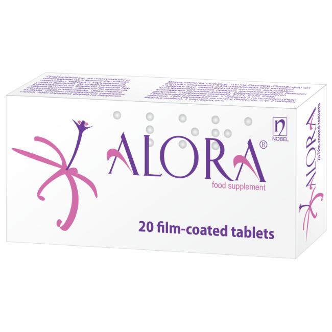 Alora for stress and insomnia x20 tablets Nobel Pharma