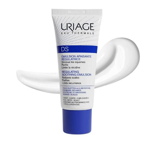 Uriage DS Anti-redness regulating emulsion for irritated skin 40 ml