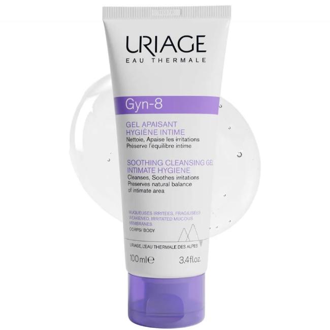 Uriage Gyn-8 Soothing intimate gel for irritations with pH8 100 ml