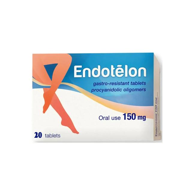ENDOTHELON for venous and lymphatic insufficiency 150 mg x 20