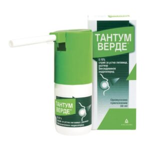 Тантум Верде Спрей 0.15% х 30 мл  Angelini Pharma