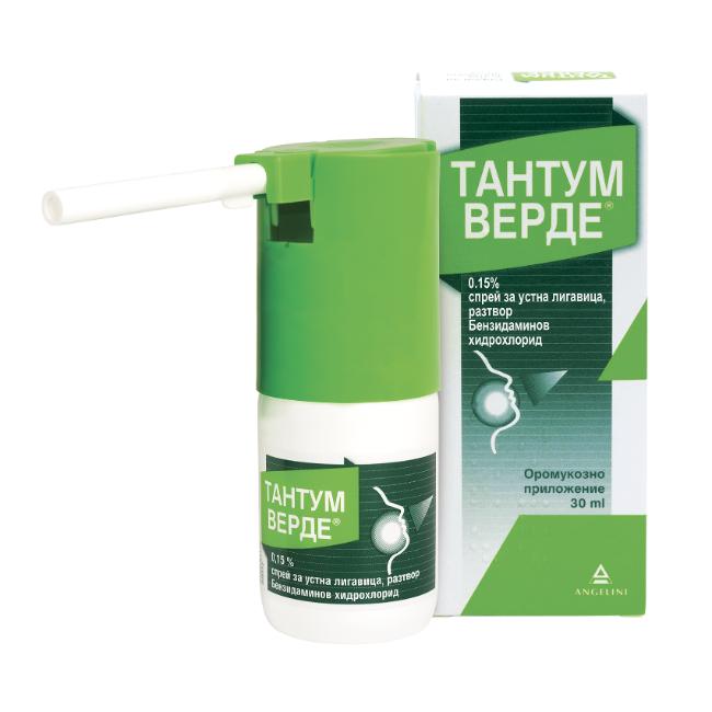 Тантум Верде Спрей 0.15% х 30 мл  Angelini Pharma